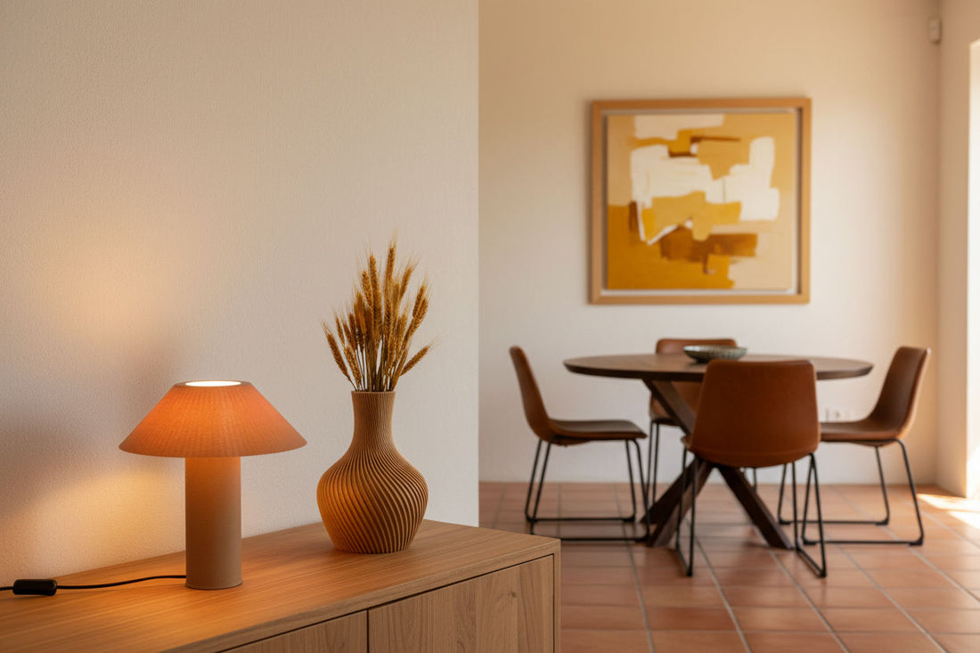 Centro de mesa para comedor: jarrones que transforman la mesa