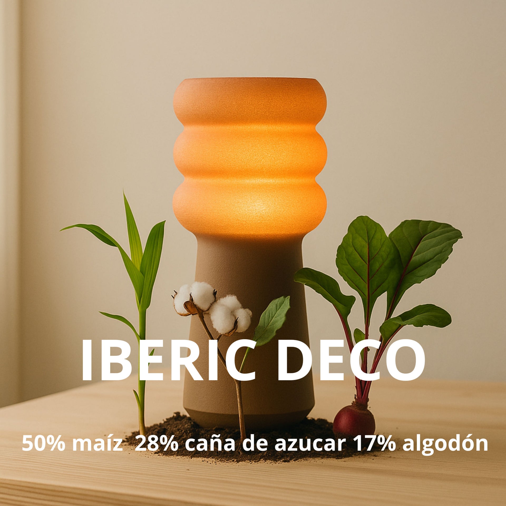 Lámpara de mesa VIVIT en PLA de Iberic Deco imagen 6