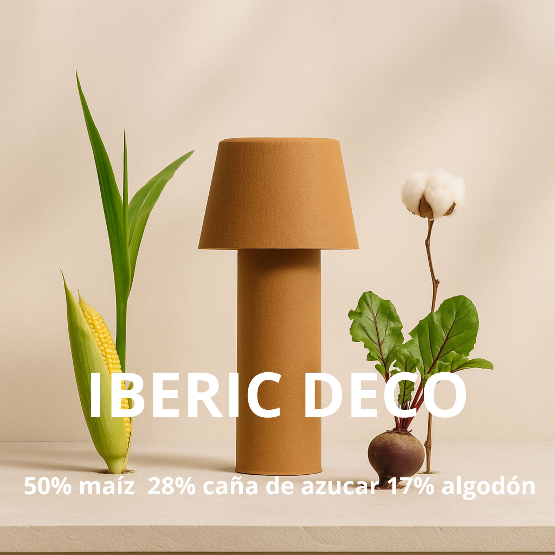 Lámpara de mesa TEBA - diseño moderno - Iberic Deco
