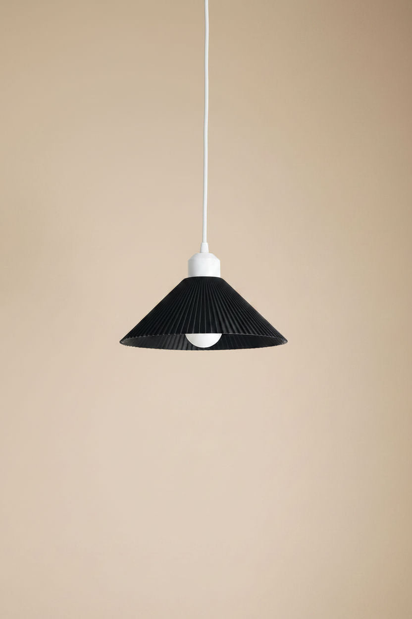 Lámpara colgante COLT de Iberic Deco con cable blanco