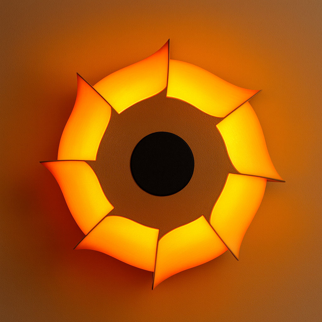 Aplique de Pared RUMIO de diseño sostenible en PLA imagen 8