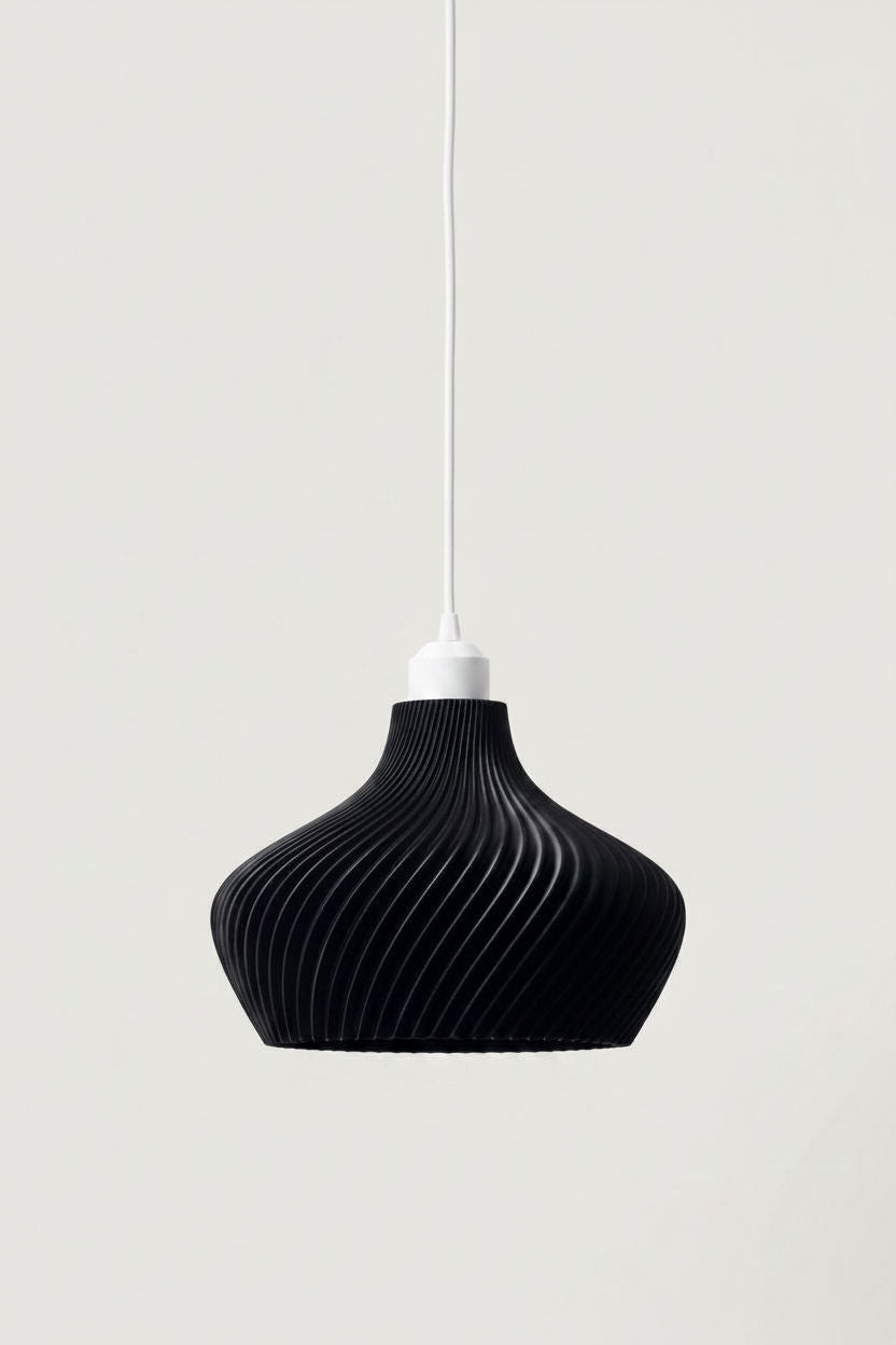 Lámpara colgante DAILA de Iberic Deco con cable blanco