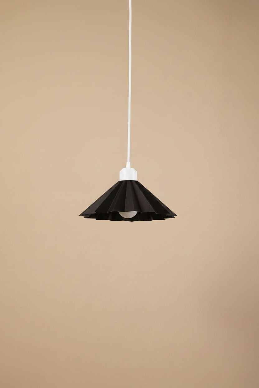 Lámpara colgante LILI de Iberic Deco con cable blanco