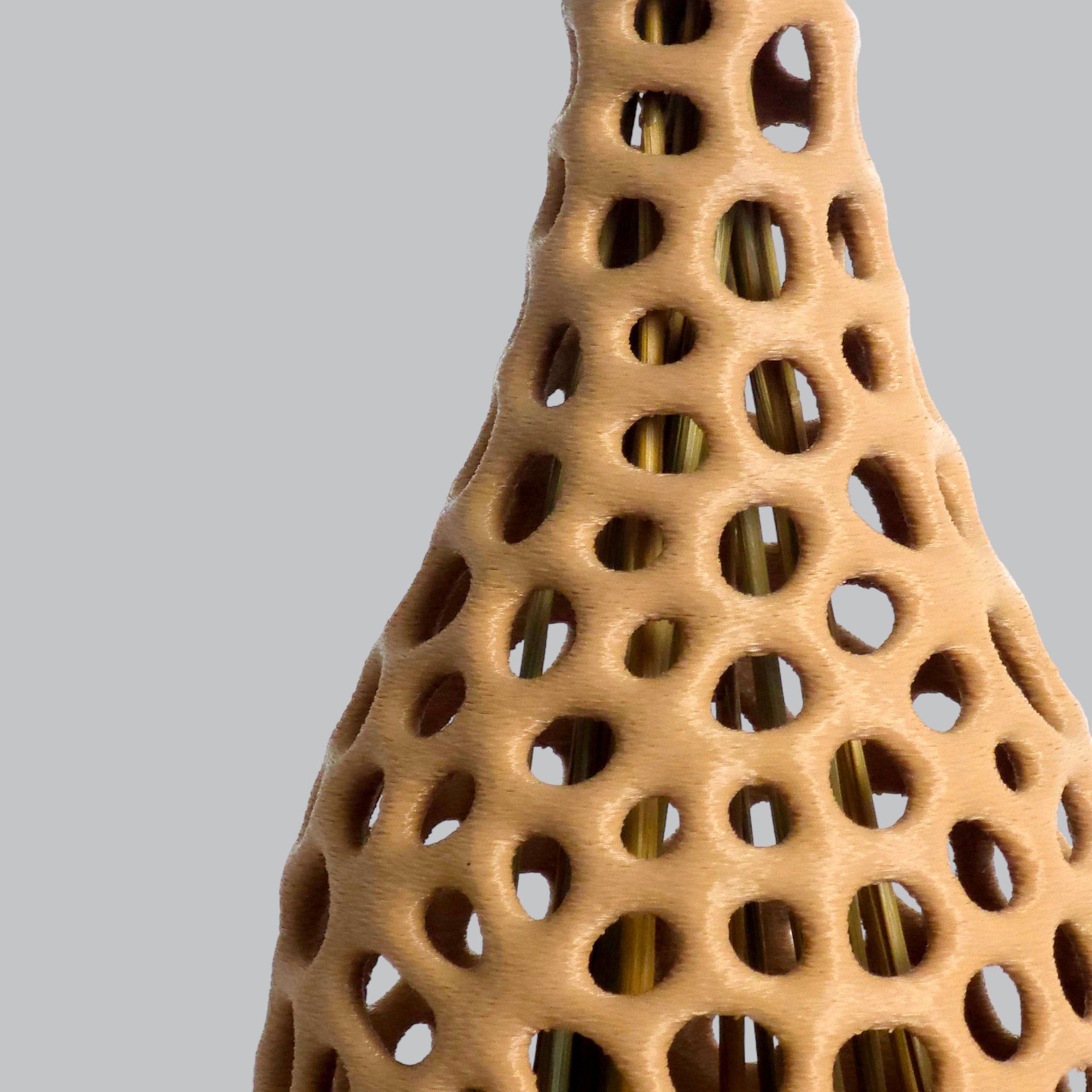 Jarrón VORONOI de diseño sostenible en PLA imagen 4