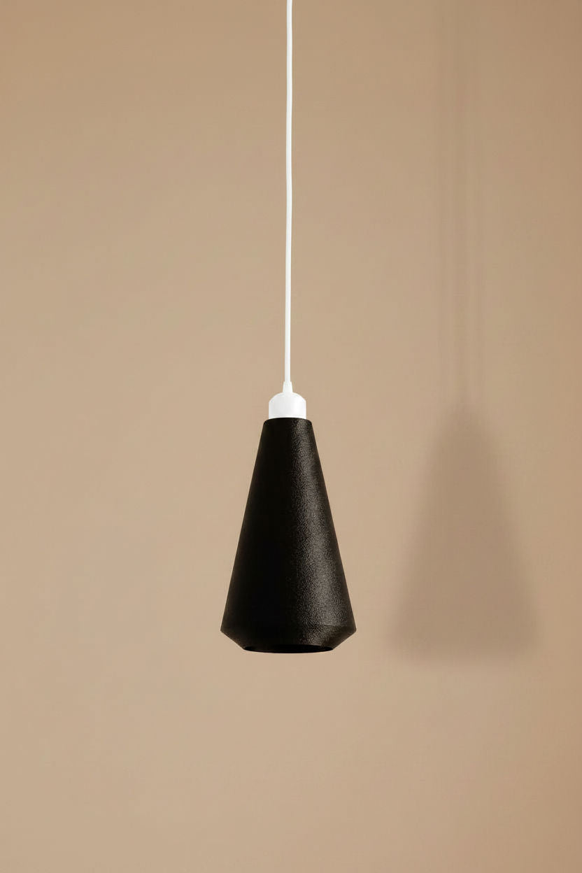 Lámpara colgante RUMA de Iberic Deco con cable blanco
