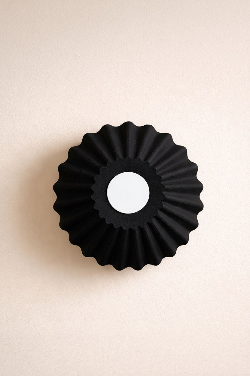 Aplique de pared BARI negro - Iberic Deco