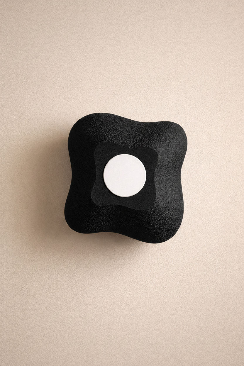 Aplique de pared FORMEE negro - Iberic Deco