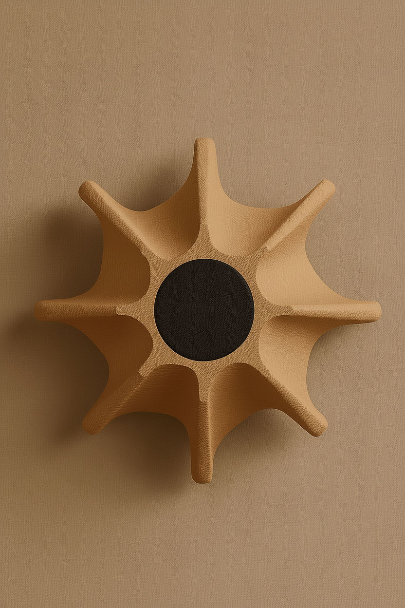 Aplique de pared OANI beige - Iberic Deco
