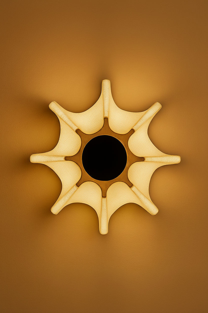 Aplique de pared OANI blanco encendido - Iberic Deco
