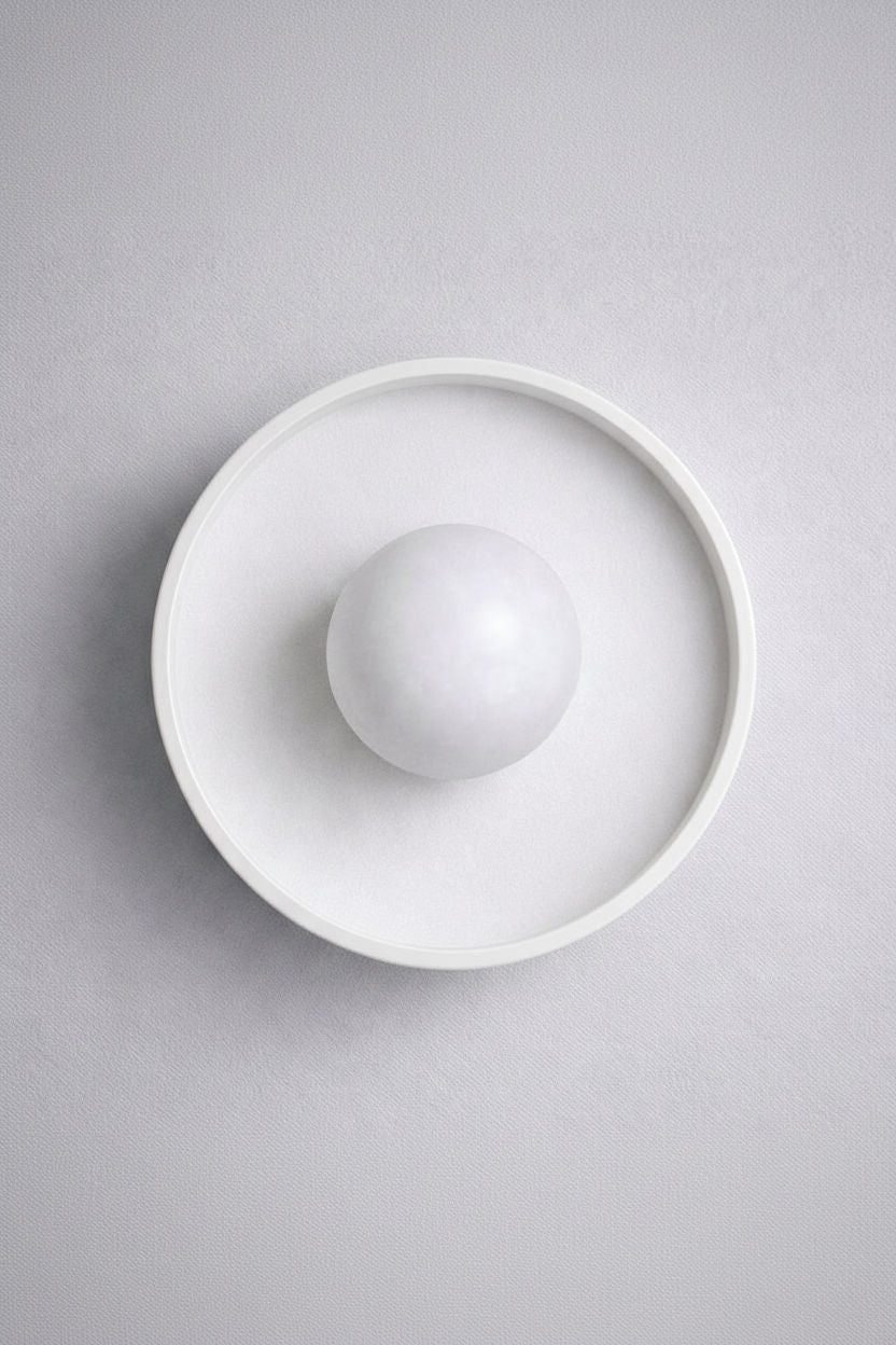 Aplique de pared SILO blanco - Iberic Deco