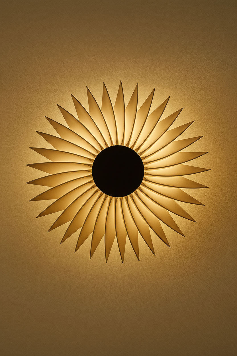 Aplique de pared TERU blanco encendido - Iberic Deco