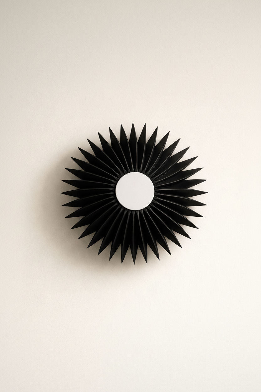Aplique de pared TERU negro - Iberic Deco