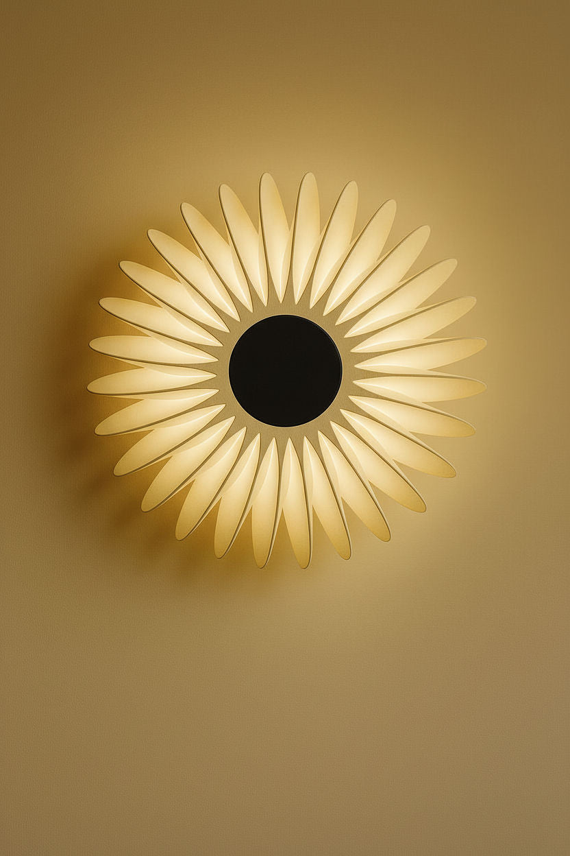 Aplique de pared VETREL blanco encendido - Iberic Deco