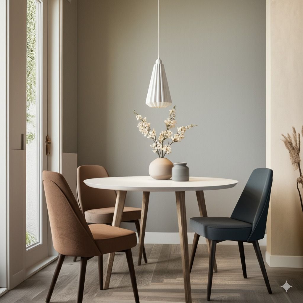 Lámpara colgante LINDOR en PLA de Iberic Deco en ambiente de salón o comedor