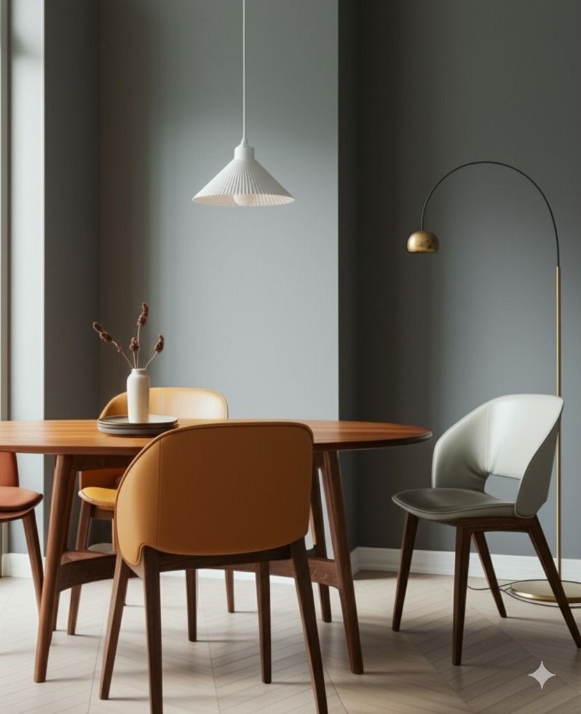 Lámpara colgante COLT en PLA de Iberic Deco en ambiente de salón o comedor