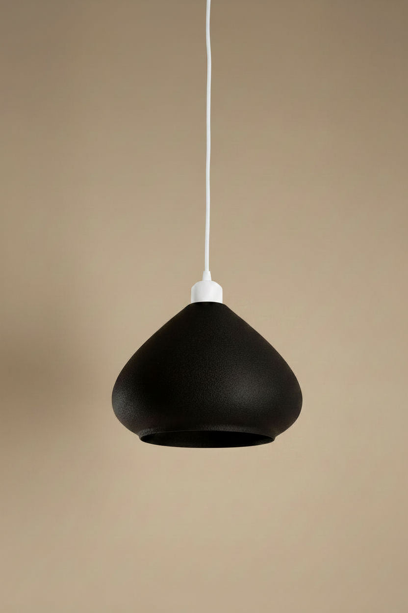 Lámpara colgante GOKAI de Iberic Deco con cable blanco