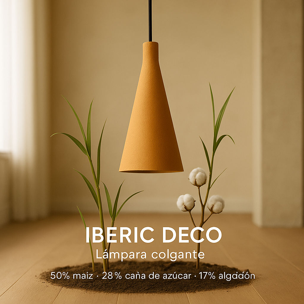 Pantalla beige de lámpara colgante SHU