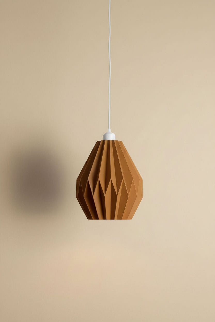 Lámpara colgante NARLU de Iberic Deco con cable blanco