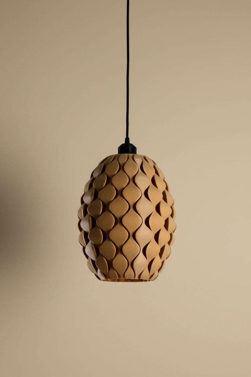 Lámpara colgante PANGU en PLA Iberic Deco