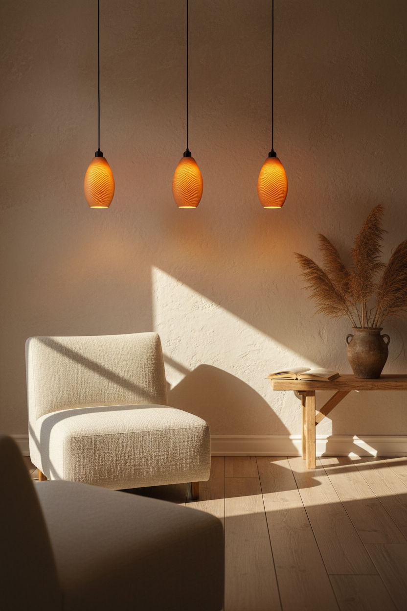 Lámpara de techo PAVAL - diseño moderno - Iberic Deco